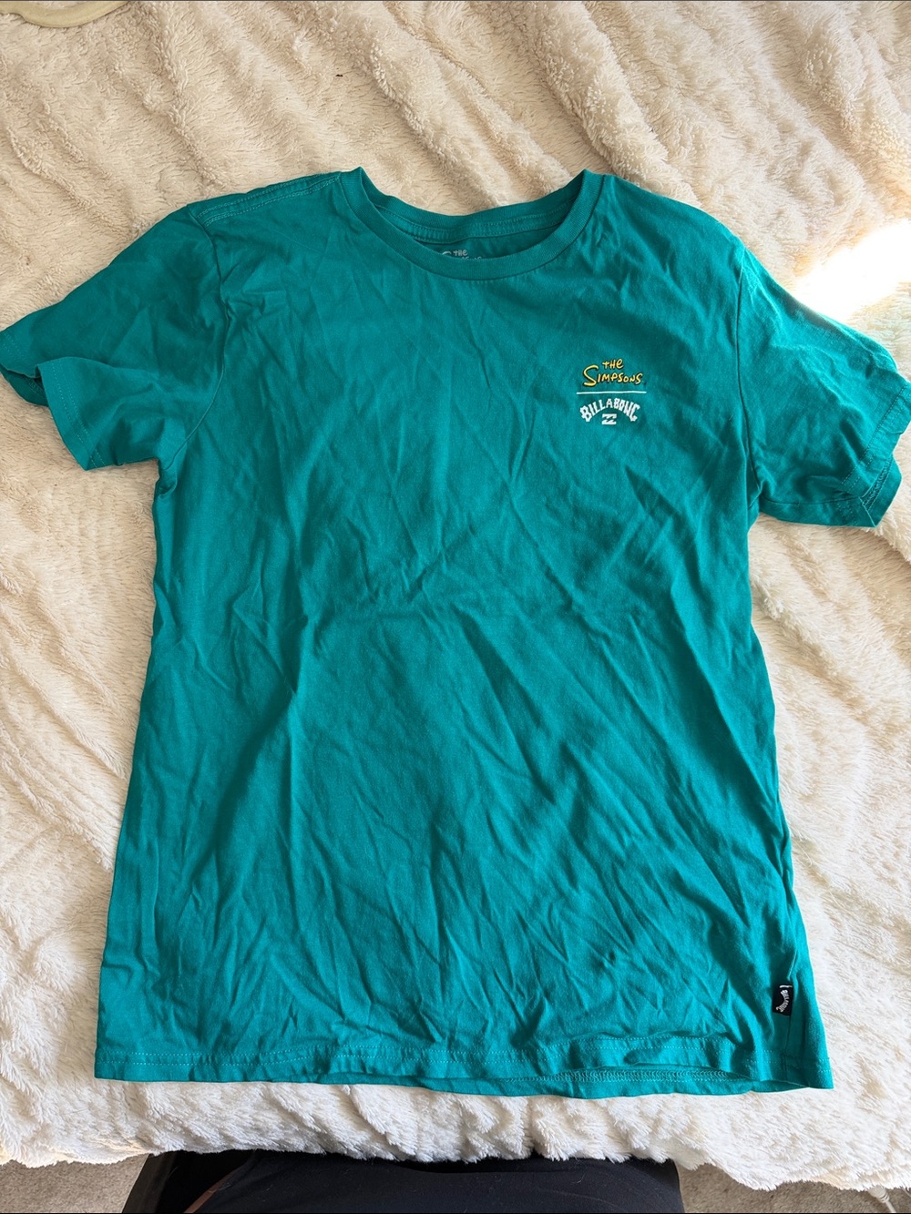 Billabong Teal Graphic Short Sleeve Tee